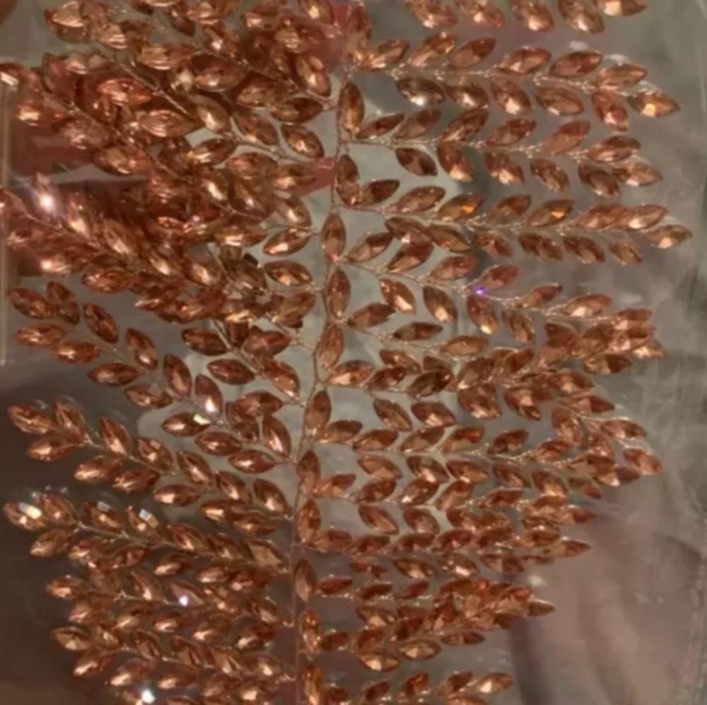 Rhinestone bridal wedding pageant prom hair pin - Picture 7 of 10